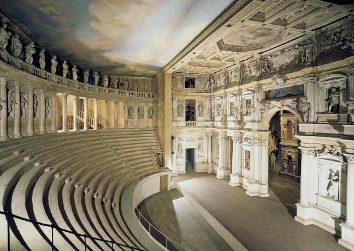 Picture of teatro Olimpico, Vicenza.