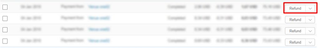 PayPal Refund