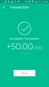 adding funds into Oveit's cashless payments system