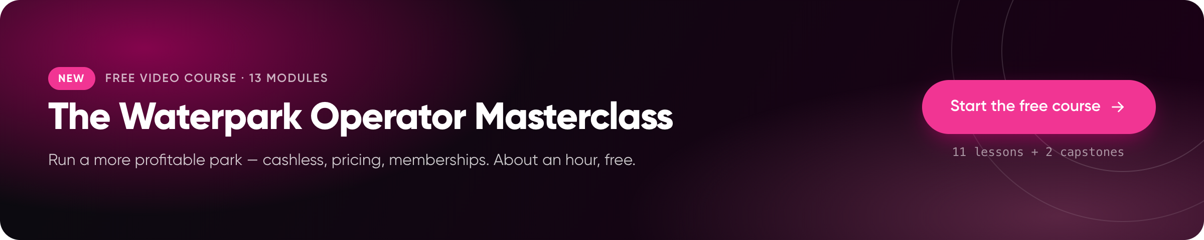 Join the Waterpark Operator Masterclass